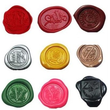 Customise sealing wax hot stamp seal stickers