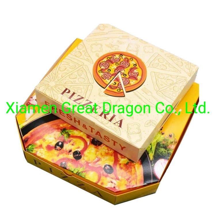 Pizza Box Locking Corners for Stability and Durability (GD-CCB210508)