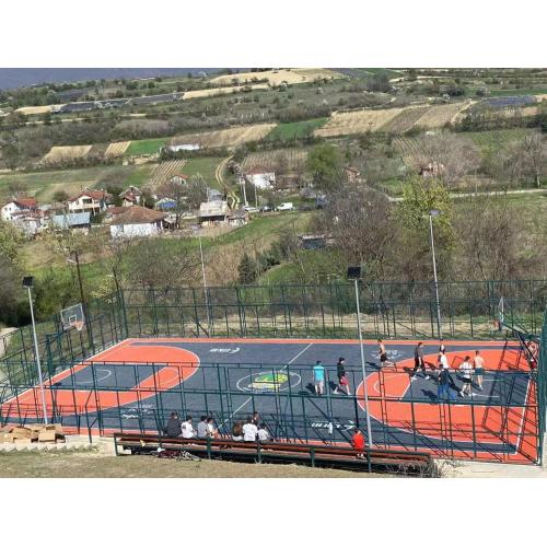 Tennis Court Court Interlocking pavimento all&#39;aperto