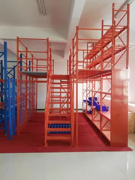 Warehouse Storage Heavy Duty Industrial Steel Mezzanine Rack