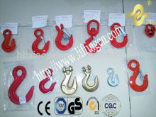 G80 eye hooks with latches/ clevis slip hooks/swivel hooks