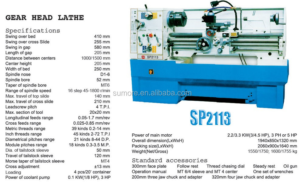 offer cheap popular german factory price 1000mm parallel lathes new prices SP2113 gear cutting lathe machine price cm6241