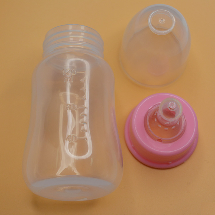 standard neck baby milk feeding bottles plastic baby bottle