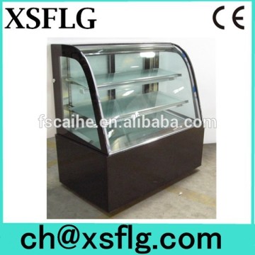 counter top cake display showcase