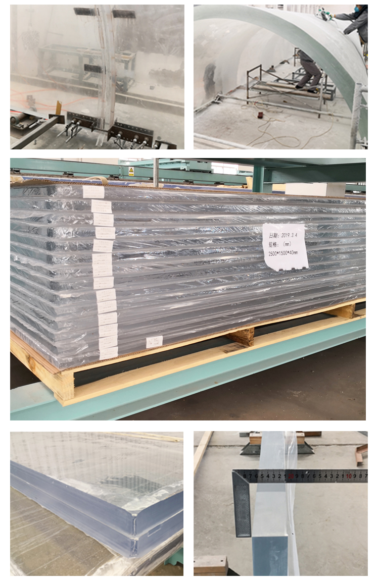 Clear Acrylic Swimming Pool Acrylic Sheets