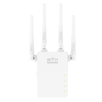 Wireless WiFi Repeater 300mbps with 4 External Antenna