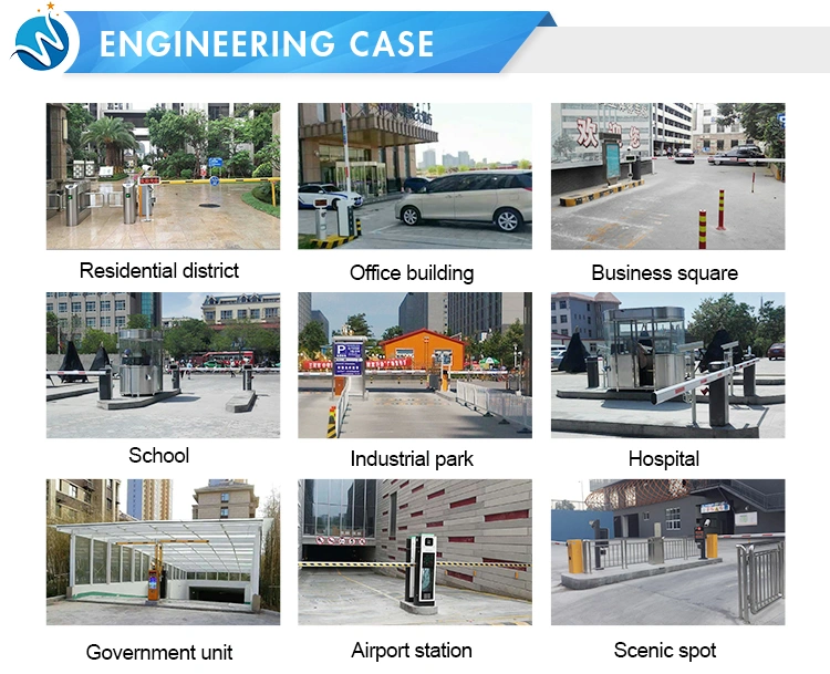 Smart Intelligent Parking System Car Equipment RFID Parking Control Auto Parking Barriers