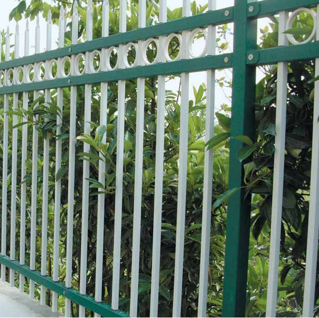 Paliçada portão de cercas de segurança