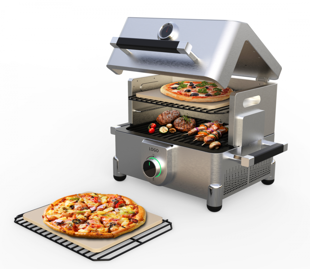 Outdoor pizza baking lafaoro