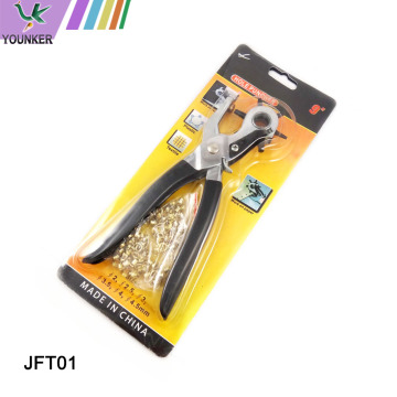 6 Size Hole Multi-function Revolving Punch Plier
