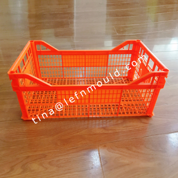 Small Plastic Vegtable Crate Mould Plastic