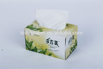 facial tissue cube