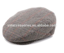 Fashion baby driver caps fabric hats in different colors