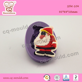 Eco-friendly christmas series silicone molds