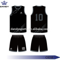 Camisas simples do basquetebol da juventude do poliéster do projeto