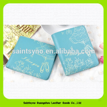 Fashion ladies genuine cowhide leather wallet 15528