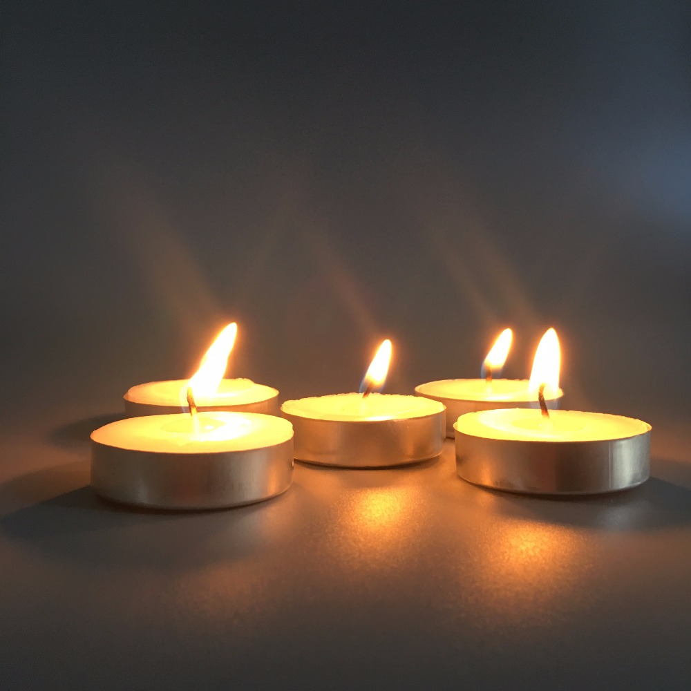 Çevre dostu Kutu Shrinkbag 10G Tealight Mum