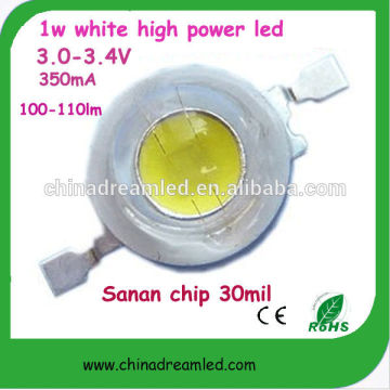 1 watt warm white led