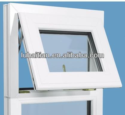 Competetive price waterproof PVC awning window double glass