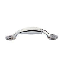 Ceramic cabinet drawer pull handle