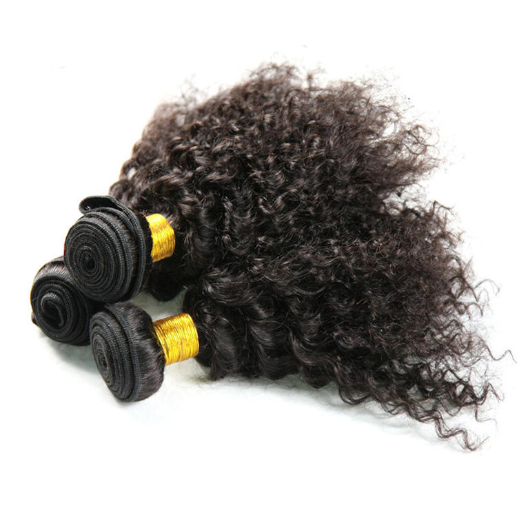 100% Virgin Brazilian Hair Drop Ship Hair Bundles Afro Puff Kinky Curly Mongolian Remy  Deep Wave Hair WEAVING