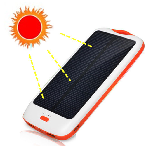 5000mAh Silicon Solar Panel Charger Battery Power Bank Pb-Ss005 for All Kinds of Phone and Tablet