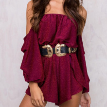 Rose off-the-shoulder sequins Alibaba dress mini dress women dress