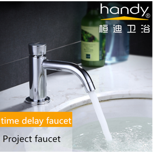 Water Saving Brass Chrome Time Delay Faucet