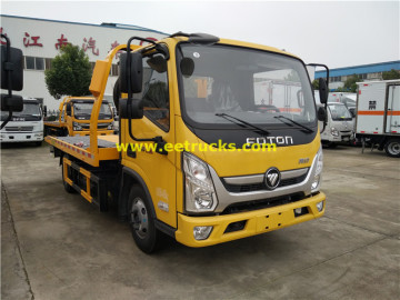 Foton 3ton Flatbed Wrecker Trucks