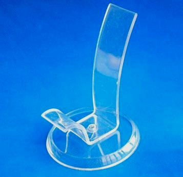 Transparent acrylic shoe display stand
