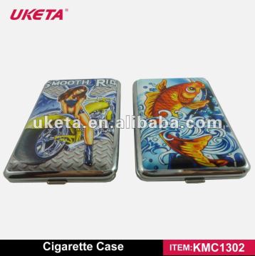 NEW HIGH QUALITY PORTABLE METAL CIGARETTE BOX FASHION CIGARETTE CASE METAL CIGARETTE CASES CAPACITY:20PCS CIGARETTE PACK