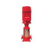 Vertical multistage fire pump