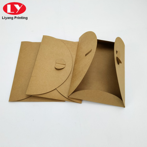 Recykling Brown Kraft Paper Gift Envelope Custom