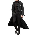 Custom Casual Plus Size Blank Men's Trench Coat