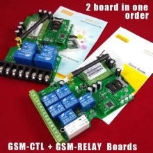 GSM-RELAY QUAD BAND designed 7Channels Output GSM SMS remote controlled Switch