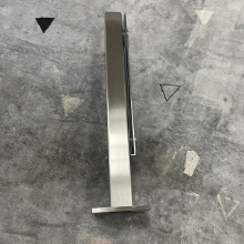 Minimalist Design Glass Railing Fittings for Square Size Glass Banisters