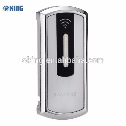 Swimming pool closet door lock with RFID wristband