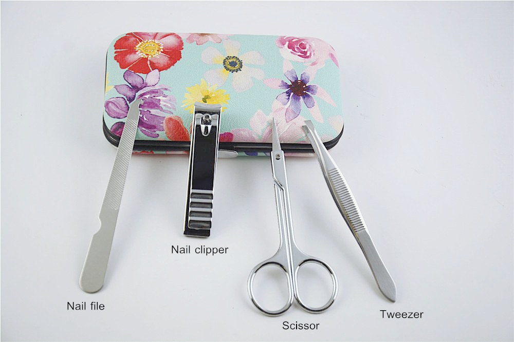 Artículos del set de manicura Manicure Set Items