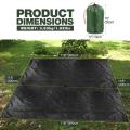 10ft Black Rain Shelter Tarp Tent for Camping