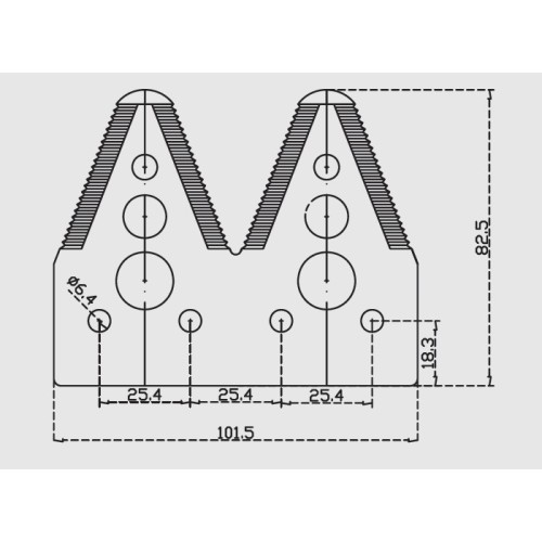 Agricultural machinery parts for combine harvester twin knife sections H163131, H153329