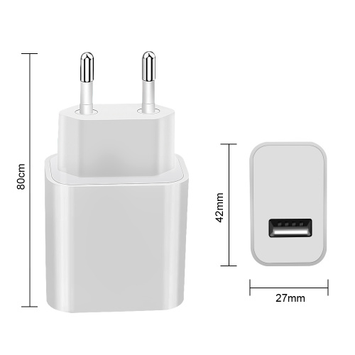 5V 2A Accessoires de téléphone Chargeur mural à charge rapide