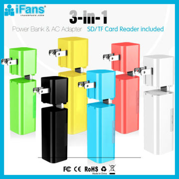 2014 3000mAh External Battery Pack Power Bank Charger