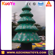 snowing christmas infaltable tree for christmas ornament