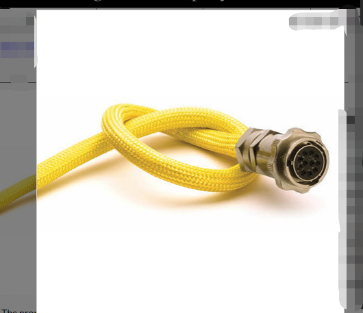 Nomex Braided Sleeve For Cable Protection