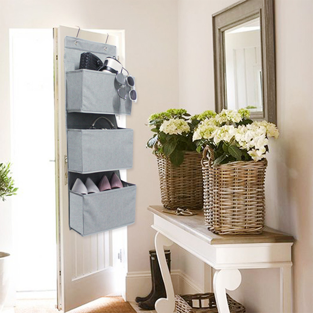 Three Pockets Hanging Organizer Three Pockets Hanging Organizer