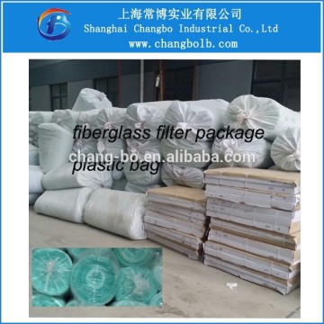 Fiberglass filter media/auto paint booth paint stop air filter factory