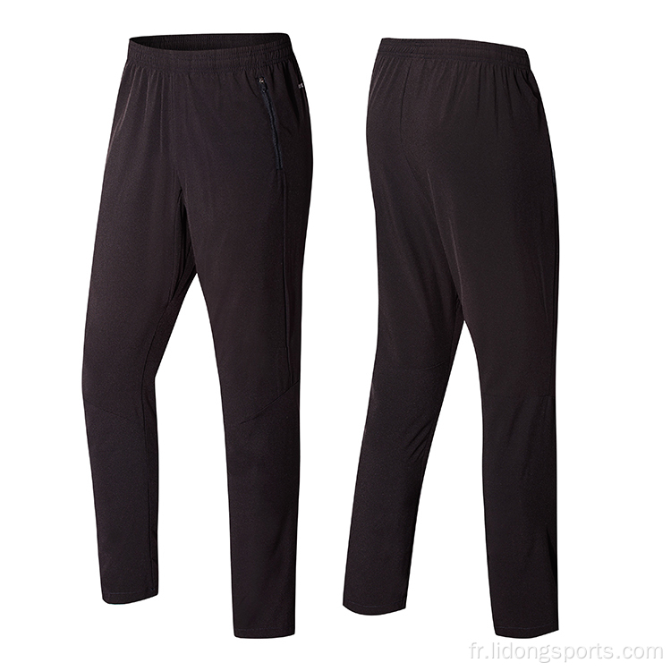 Pantalon de piste de piste sportive pour hommes pantalon de pantalon décontracté