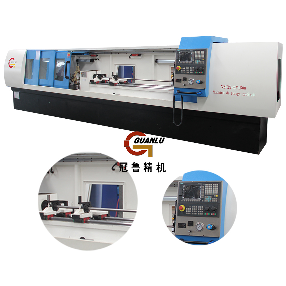 Cnc Single Axis Deep Hole Gun Drilling Machine Zsk2103 Series, High ...