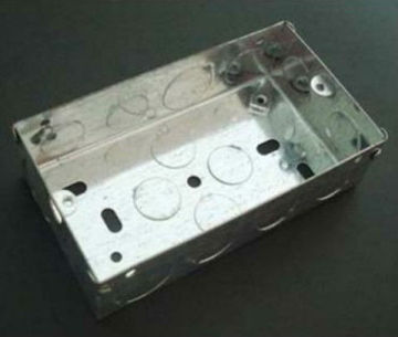 New 3x3 adjustable iron knockout box