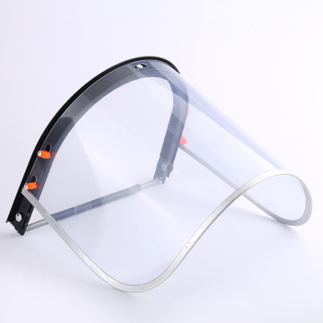Aluminum edge Polycarbonate Face shields
